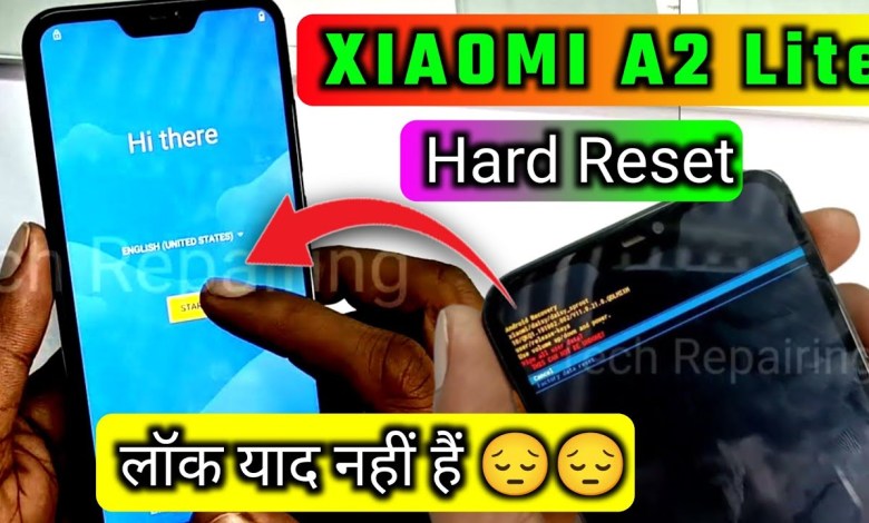 XIAOMI A2 Lite HARD RESET || Bypass Screen Lock || XIAOMI A2 Lite HARD RESET || Bypass Screen Lock ||