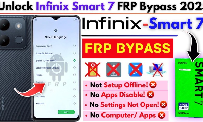 How to Bypass FRP on INFINIX Smart 7 Without PC – Must See! How to Bypass FRP on INFINIX Smart 7 Without PC – Must See!