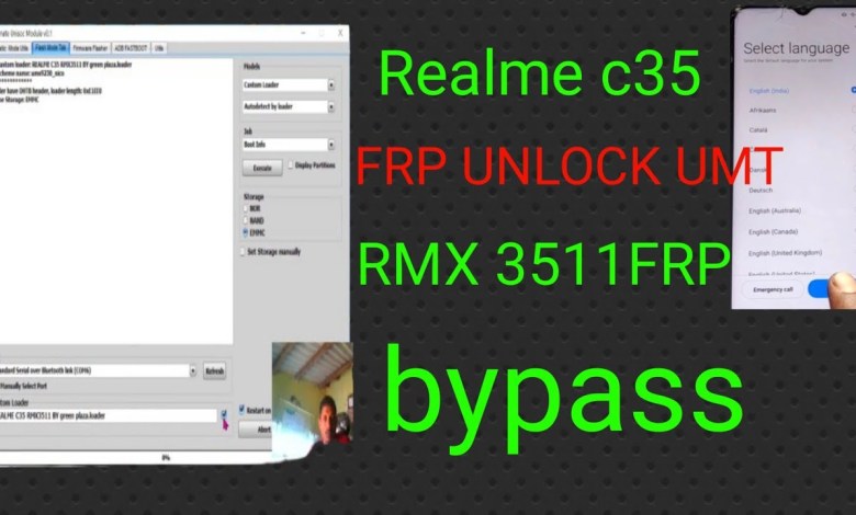 Realme c32 FRP unlock UMT / realme rmx 3511 FRP BYPASS Realme c32 FRP unlock UMT / realme rmx 3511 FRP BYPASS