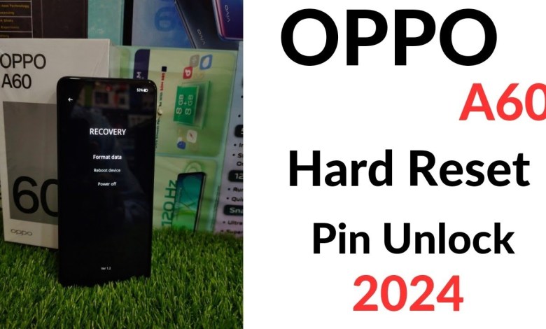 OPPO A60 Hard Reset Pin Unlock 2024 OPPO A60 Hard Reset Pin Unlock 2024
