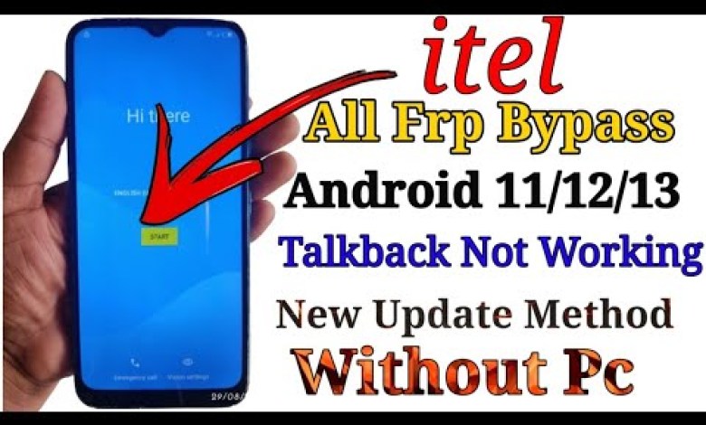 All Itel Android 11/12 Frp Bypass /Itel All Frp unlock All Itel Android 11/12 Frp Bypass /Itel All Frp unlock