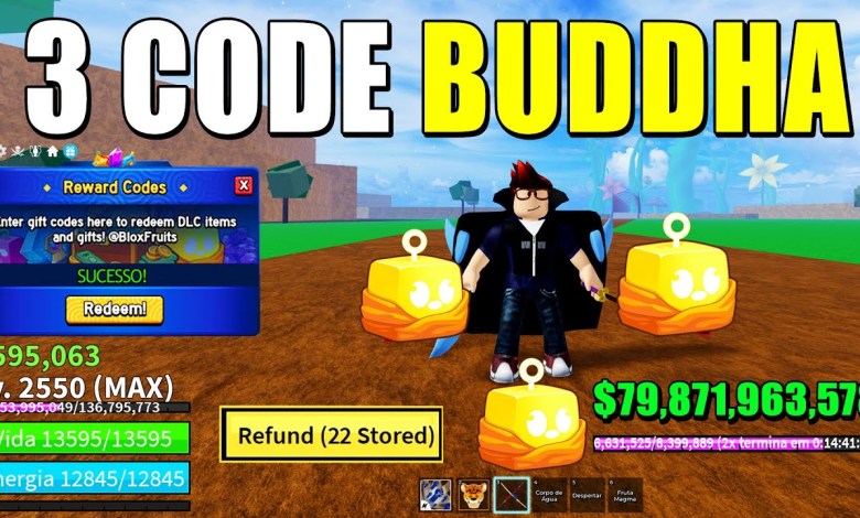 3 NEW BUDDHA FRUIT CODES IN BLOX FRUITS + 28 3 NEW BUDDHA FRUIT CODES IN BLOX FRUITS + 28