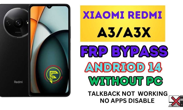 Redmi A3, A3x Frp Bypass Andriod 14 Without pc || Redmi Redmi A3, A3x Frp Bypass Andriod 14 Without pc || Redmi