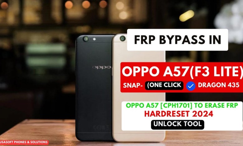 FRP BYPASS|REMOVE IN OPPO A57|F3 LITE|OPPO CPH1701 FRP BYPASS|REMOVE IN OPPO A57|F3 LITE|OPPO CPH1701