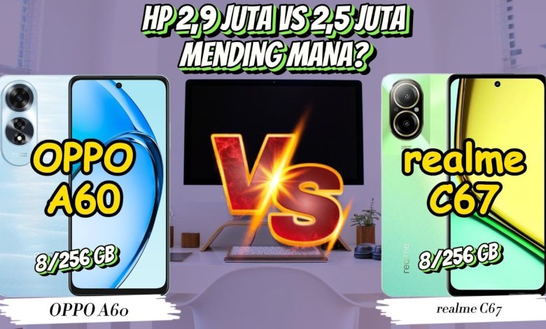OPPO A60 vs realme C67 OPPO A60 vs realme C67