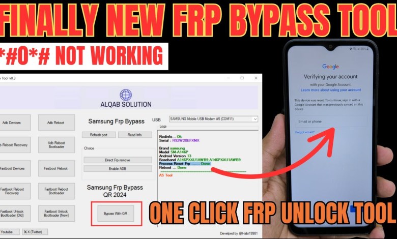 Unlock Samsung in a Pinch: Introducing the 2024 Android 14/13/12 FRP Bypass Tool Unlock Samsung in a Pinch: Introducing the 2024 Android 14/13/12 FRP Bypass Tool