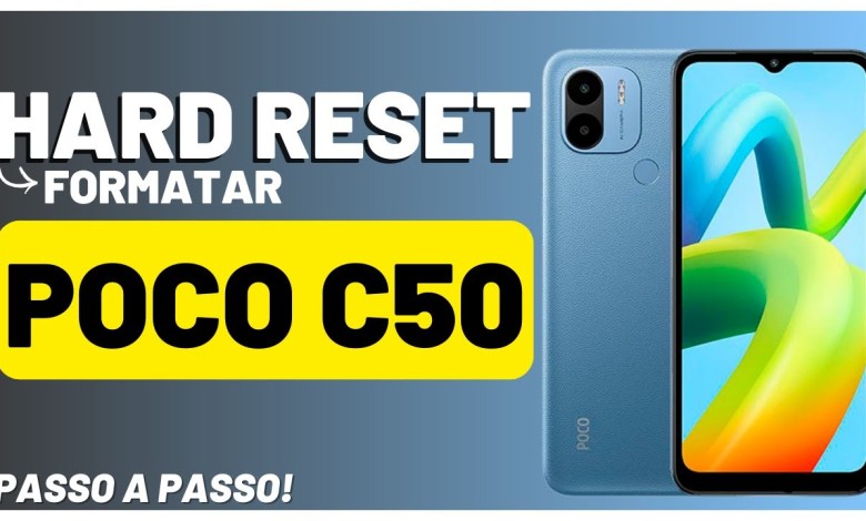 HOW TO FORMAT (HARD RESET) POCO C50 USING THE HOW TO FORMAT (HARD RESET) POCO C50 USING THE