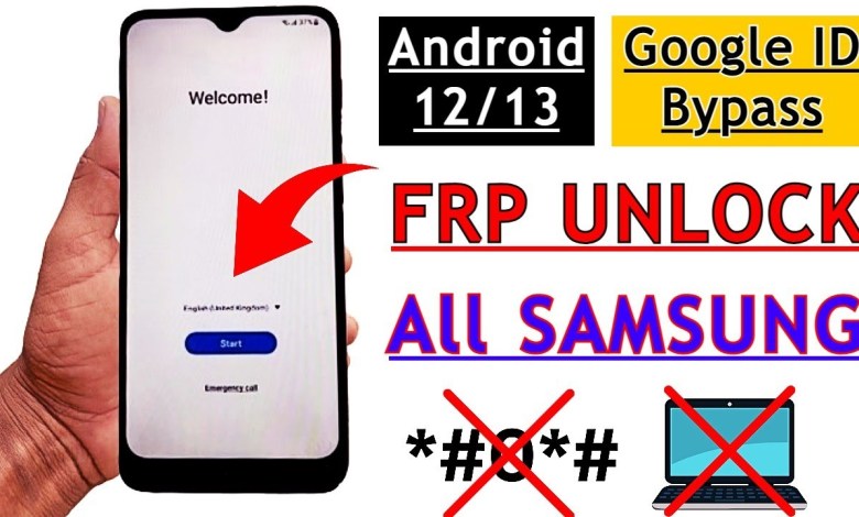 All Samsung Android 12/13 FRP Bypass 3 NEW All Samsung Android 12/13 FRP Bypass 3 NEW