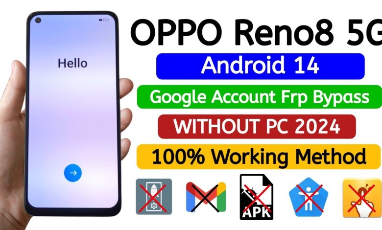 OPPO Reno8 5G (CPH2359) Frp Bypass Android 14 WITHOUT OPPO Reno8 5G (CPH2359) Frp Bypass Android 14 WITHOUT