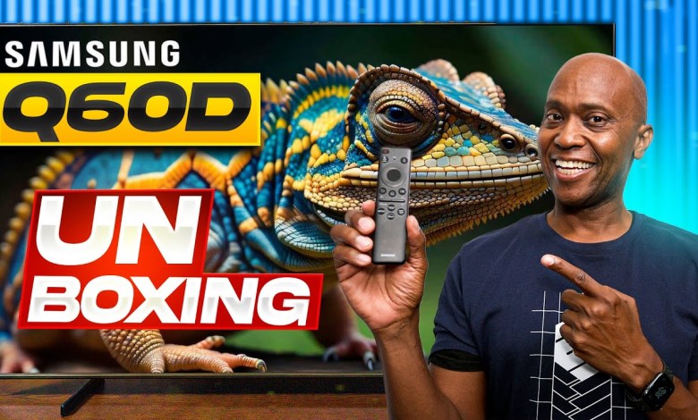 Samsung Q60D QLED TV Unboxing, Menu And Gaming! Samsung Q60D QLED TV Unboxing, Menu And Gaming!