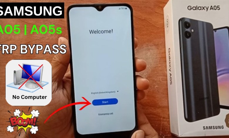 Unlock Samsung A05 and A05s with Android 13/14 – Learn how to bypass FRP Unlock Samsung A05 and A05s with Android 13/14 – Learn how to bypass FRP