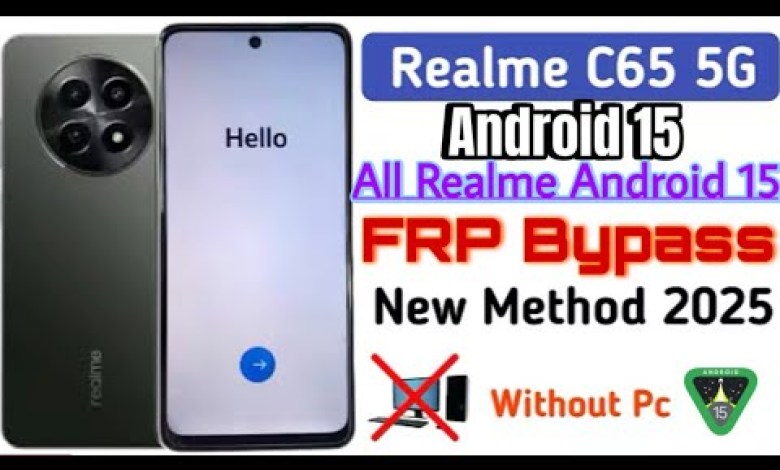 Unlocking Secrets: How to Bypass FRP on Realme C65 with Android 15—No PC Needed! Unlocking Secrets: How to Bypass FRP on Realme C65 with Android 15—No PC Needed!