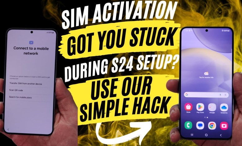 How To Set Up Galaxy S24+ Ultra Without Active SIM eSIM How To Set Up Galaxy S24+ Ultra Without Active SIM eSIM