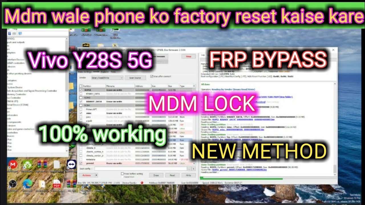 Unlocking Secrets: How to Factory Reset the Vivo Y28s 5G and Bypass MDM! Unlocking Secrets: How to Factory Reset the Vivo Y28s 5G and Bypass MDM!