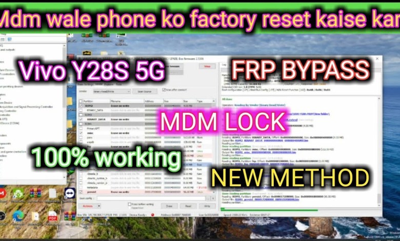 Unlocking Secrets: How to Factory Reset the Vivo Y28s 5G and Bypass MDM! Unlocking Secrets: How to Factory Reset the Vivo Y28s 5G and Bypass MDM!