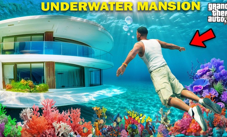 GTA 5 : Franklin Buys Luxury Underwater House GTA 5 ! GTA 5 : Franklin Buys Luxury Underwater House GTA 5 !