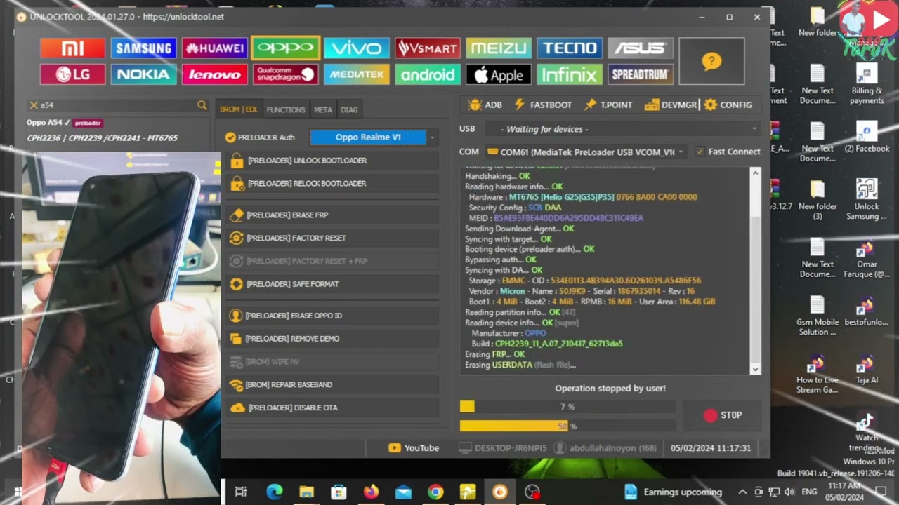 Frp Bypass On Oppo A54 Cph2239 Android 11/12/13 – Frp Bypass On Oppo A54 Cph2239 Android 11/12/13 –