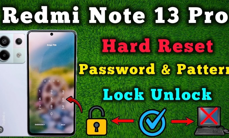 How to Password Lock Unlock || Redmi Note 13 Pro || How to Password Lock Unlock || Redmi Note 13 Pro ||