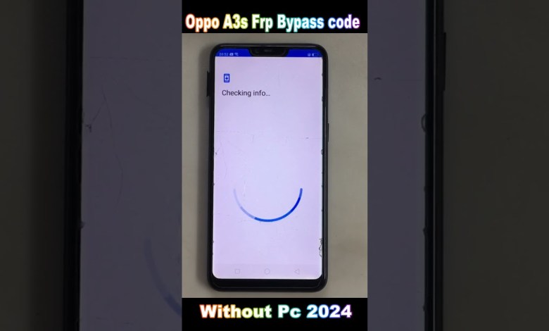 How To Oppo A3s Frp unLock code ||Google Account 100% How To Oppo A3s Frp unLock code ||Google Account 100%