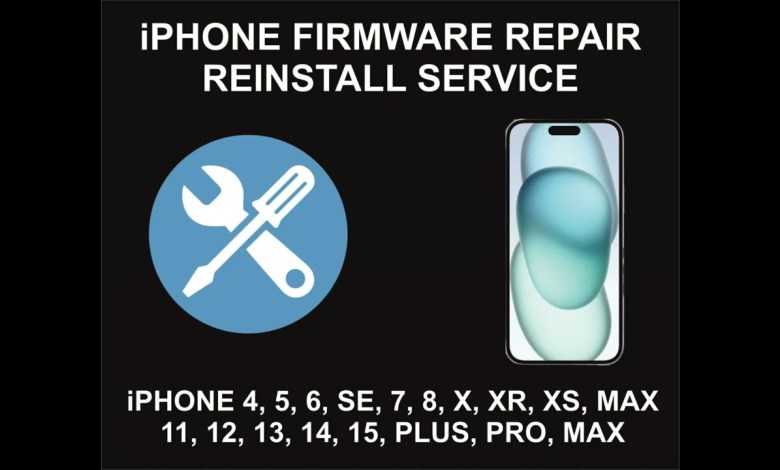iPhone Firmware Repair, Flashing, Unbrick Service, All iPhone Firmware Repair, Flashing, Unbrick Service, All