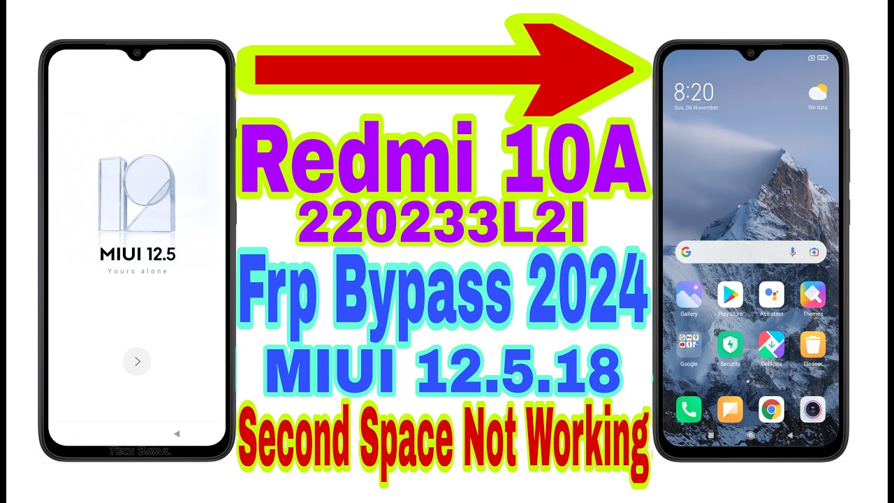 Unlock the Mystery of Redmi 10A with MIUI 12.5.18: Frp Bypass and Second Space Features Explained Unlock the Mystery of Redmi 10A with MIUI 12.5.18: Frp Bypass and Second Space Features Explained