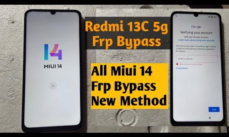 Redmi 13C 5g Frp Bypass Miui 14 | All Miui 14 Frp Redmi 13C 5g Frp Bypass Miui 14 | All Miui 14 Frp