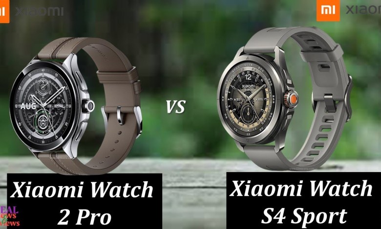 Xiaomi watch 2 pro 4G vs Xiaomi watch 4 sport 4G Xiaomi watch 2 pro 4G vs Xiaomi watch 4 sport 4G