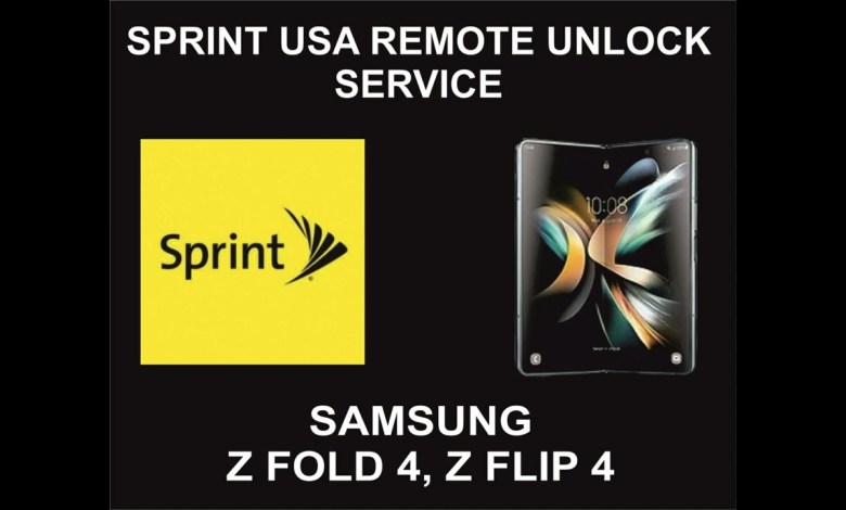 Sprint USA Samsung Unlock Service, Samsung Z Fold 4, Z Sprint USA Samsung Unlock Service, Samsung Z Fold 4, Z