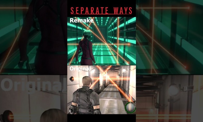 LASER ROOM – RESIDENT EVIL 4 REMAKE Vs ORIGINAL LASER ROOM – RESIDENT EVIL 4 REMAKE Vs ORIGINAL