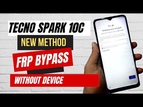 TECNO Spark 10C (KI5k) Frp Bypass Frp Remove With One TECNO Spark 10C (KI5k) Frp Bypass Frp Remove With One