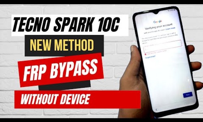 TECNO Spark 10C (KI5k) Frp Bypass Frp Remove With One TECNO Spark 10C (KI5k) Frp Bypass Frp Remove With One