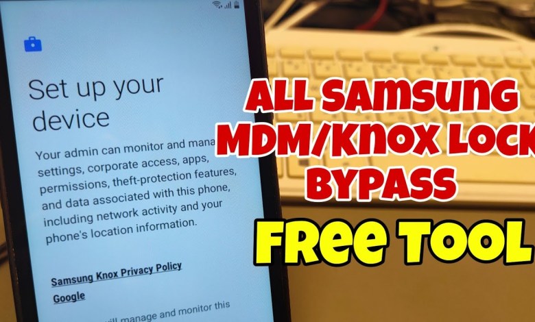 All Samsung MDM, KNOX lock Bypass. One Click, Free All Samsung MDM, KNOX lock Bypass. One Click, Free