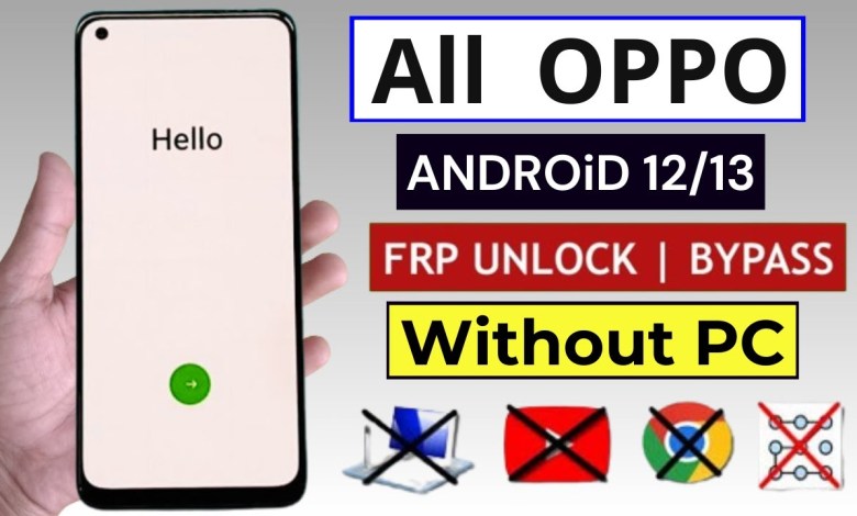 All Oppo Android 12/13 Frp Bypass/Unlock Without PC | All Oppo Android 12/13 Frp Bypass/Unlock Without PC |