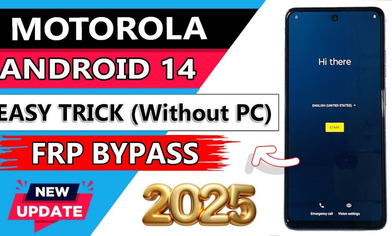 Unlock your Motorola Android 14 with Google Account! Unlock your Motorola Android 14 with Google Account!