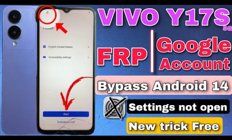 Curious About Vivo Y17s Frp Bypass on Android 14? (Setting Not Opening) Curious About Vivo Y17s Frp Bypass on Android 14? (Setting Not Opening)