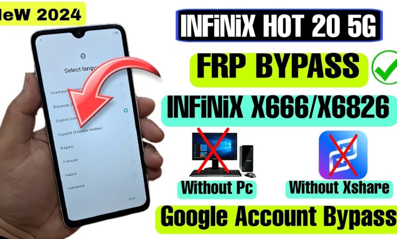 Infinix Hot 20 5G FRP Bypass Android 12 | Infinix Hot Infinix Hot 20 5G FRP Bypass Android 12 | Infinix Hot