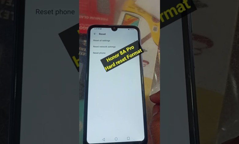 Honor 8A Pro Hard Reset #mobiletipsandtricks #viral Honor 8A Pro Hard Reset #mobiletipsandtricks #viral