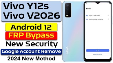 Vivo Y12s ( V2026 ) FRP Bypass without PC , Android 12 Vivo Y12s ( V2026 ) FRP Bypass without PC , Android 12