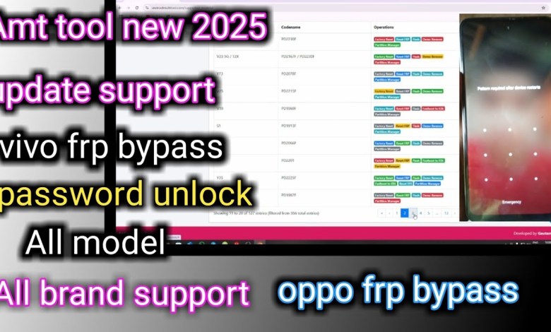 Exciting new features added to Android Multi Tool: Vivo FRP Bypass and Oppo Update Exciting new features added to Android Multi Tool: Vivo FRP Bypass and Oppo Update