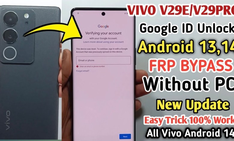 Vivo V29 Pro FRP Bypass Android 13,14 | Vivo V29 Pro 5G Vivo V29 Pro FRP Bypass Android 13,14 | Vivo V29 Pro 5G