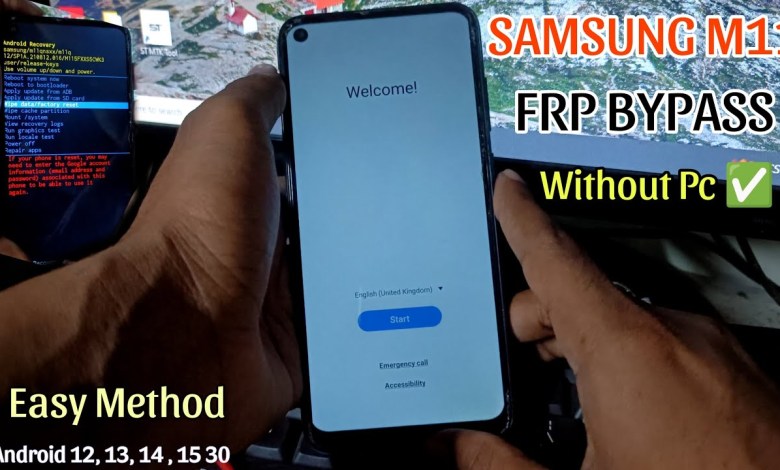 Unlock your Samsung with this simple FRP bypass method for M11 and A11 models Unlock your Samsung with this simple FRP bypass method for M11 and A11 models
