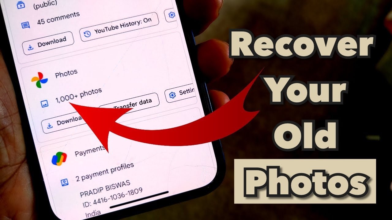 How to recover old photos from gmail account | Recover How to recover old photos from gmail account | Recover