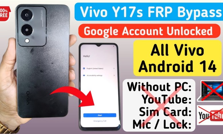 Vivo Y17s FRP Bypass Android 14 | How to FRP Bypass Vivo Y17s FRP Bypass Android 14 | How to FRP Bypass