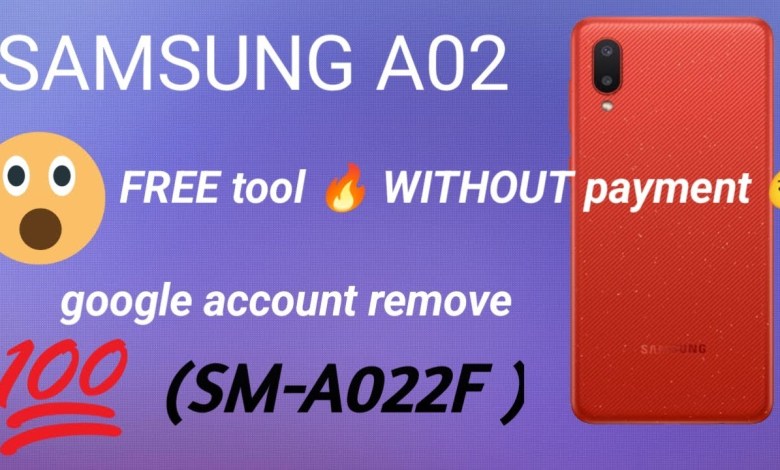 Samsung A02 Google Account Remove | password Samsung A02 Google Account Remove | password