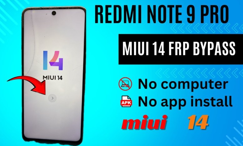 Redmi note 9 pro frp bypass,miui 14 frp bypass Redmi note 9 pro frp bypass,miui 14 frp bypass