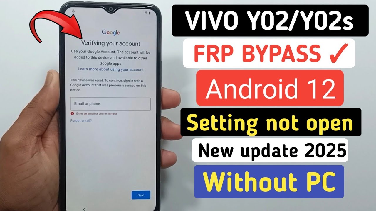 Discover How to Bypass Vivo Y02/Y02T (V2217) FRP Without a Computer Discover How to Bypass Vivo Y02/Y02T (V2217) FRP Without a Computer