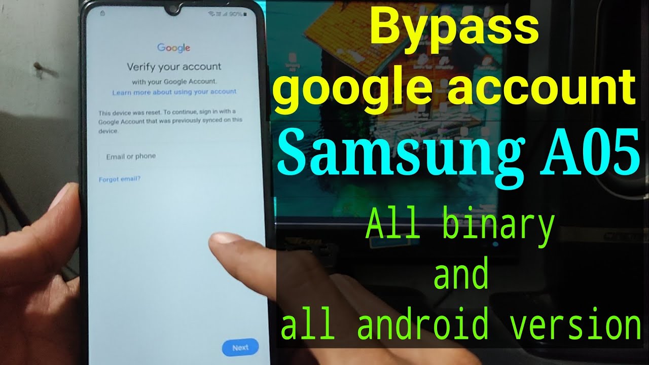 Curious about the latest security update for FRP Bypass on Samsung A05? Curious about the latest security update for FRP Bypass on Samsung A05?