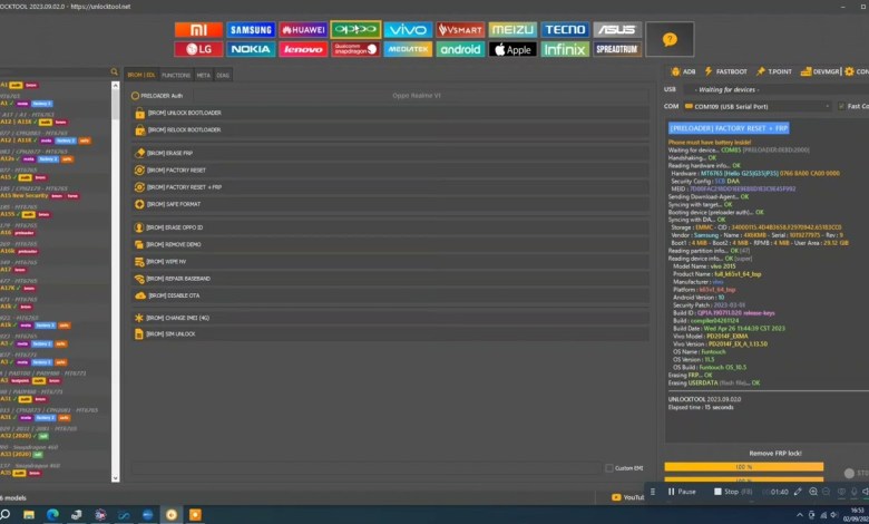 Oppo Reno 7 4G CPH2363 Qualcomm CPU Reset Frp By Oppo Reno 7 4G CPH2363 Qualcomm CPU Reset Frp By