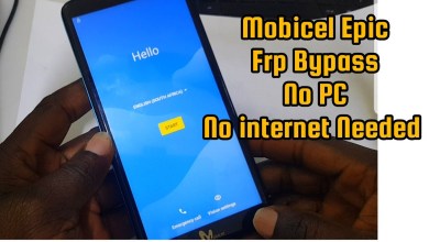 Mobicel Epic Frp Bypass No PC, No Internet Needed Mobicel Epic Frp Bypass No PC, No Internet Needed