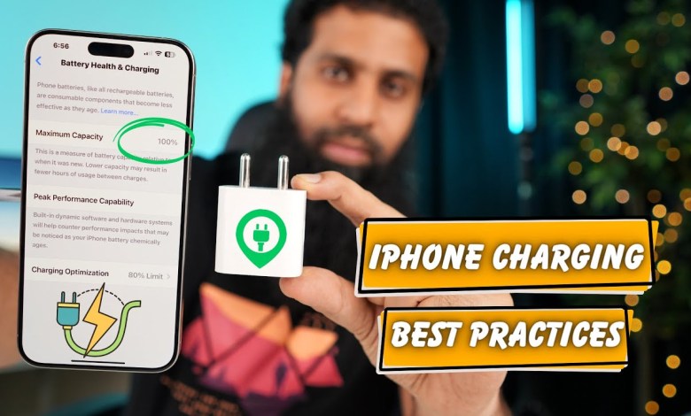 iPhone Best Charging Practice for 100% Battery Health iPhone Best Charging Practice for 100% Battery Health